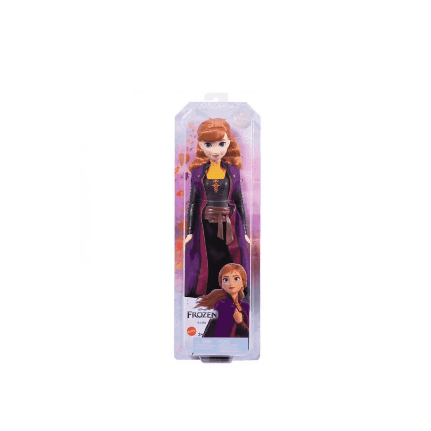 Disney Frozen Anna con chaleco Muñeca 3 años