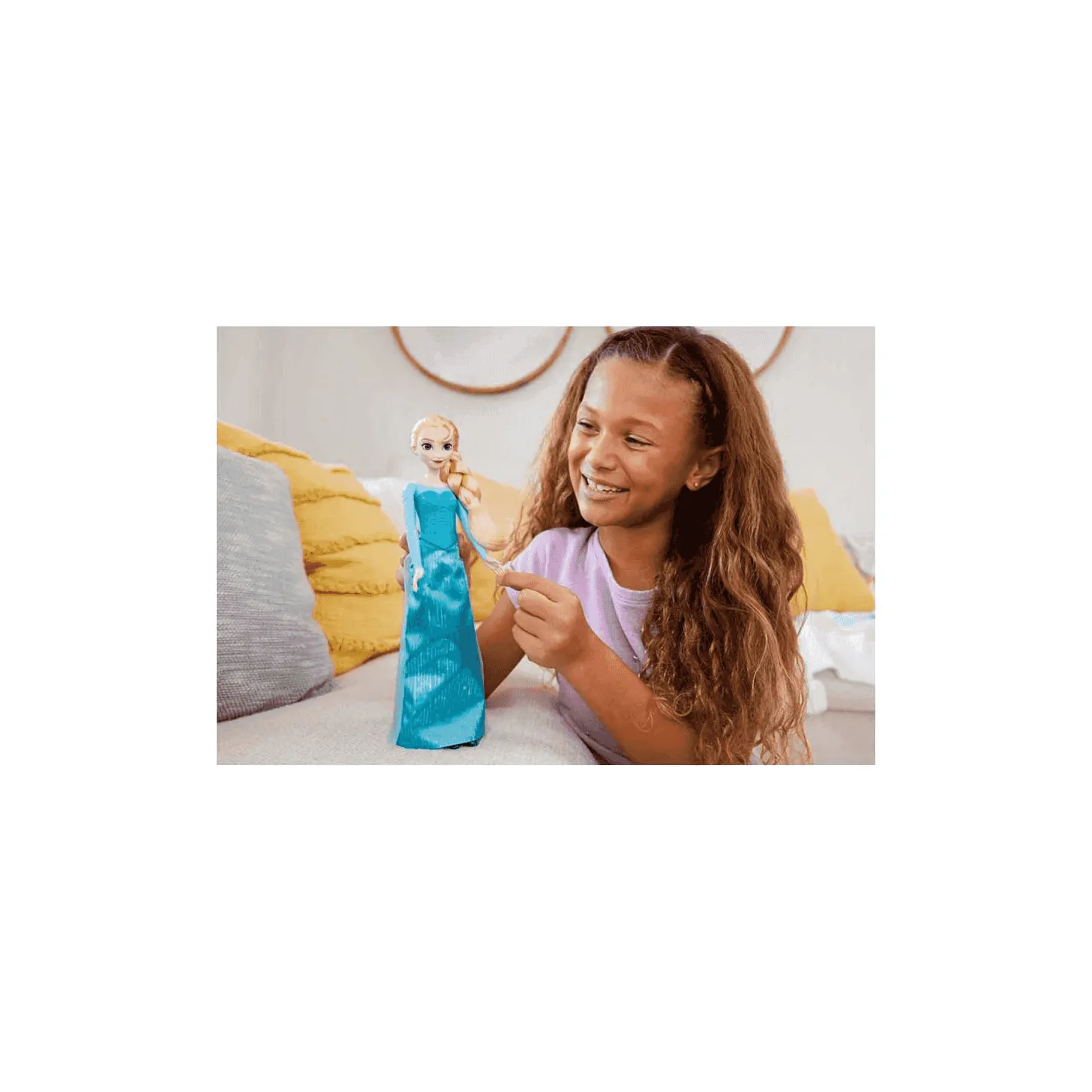 Disney Frozen Elsa Muñeca con Look Reina de Hielo