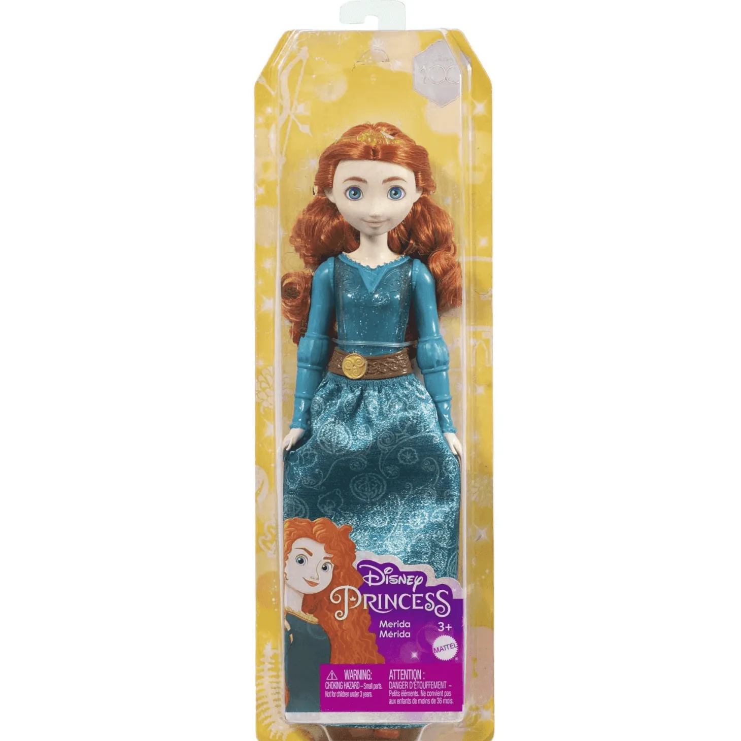 Disney Princess Merida Muñeca princesa 3 años