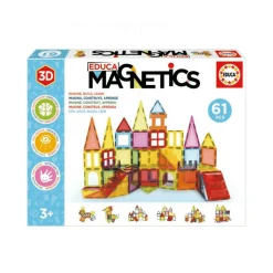 Educa Juguete de Aprendizaje Educa Magnetics 61 Piezas