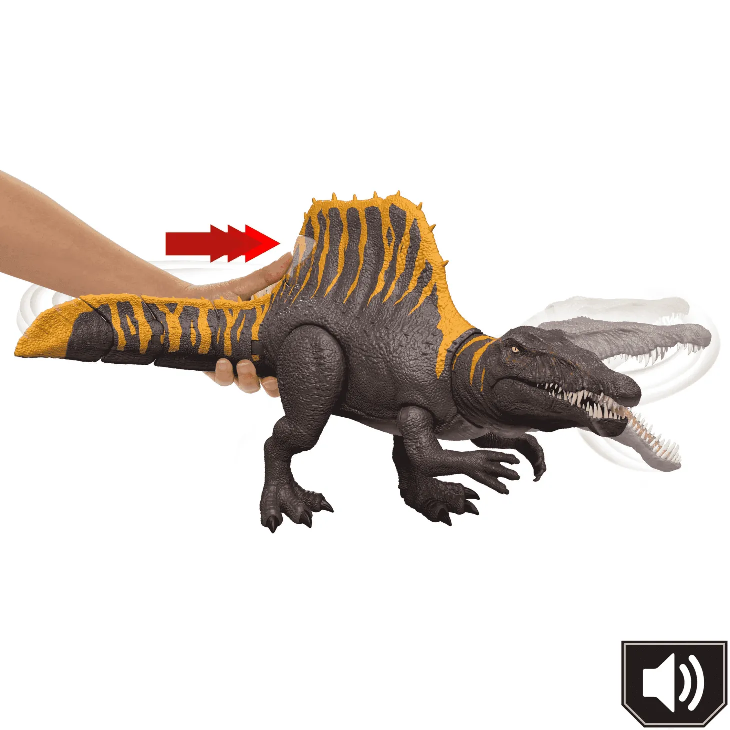 Espinosaurio Cola Destructora – Jurassic World Rebirth