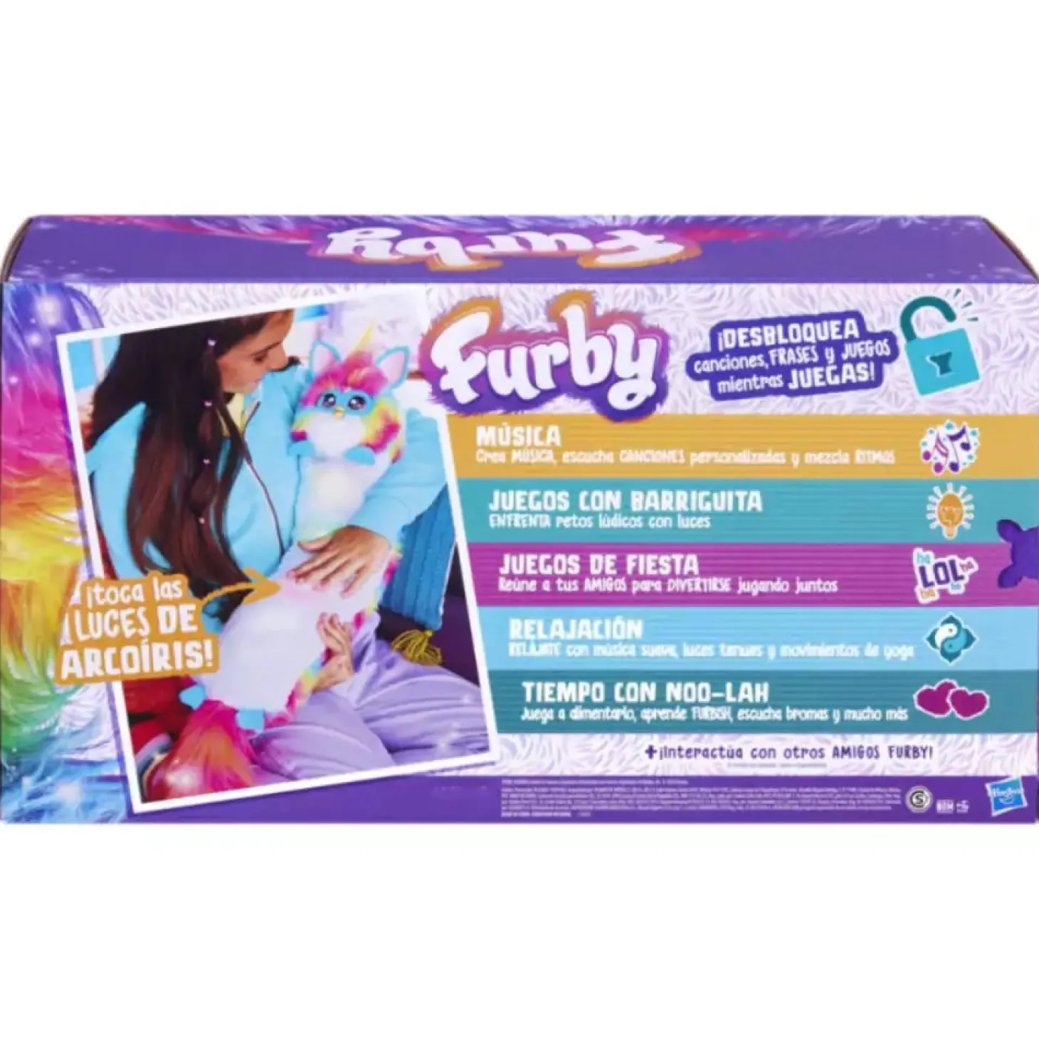 Furby DJ Rainbow – Fiesta Interactiva con Luces y Ritmo