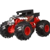 Hot Wheels Coche Monster Truck Ruedas Gigantes Negro 1:24
