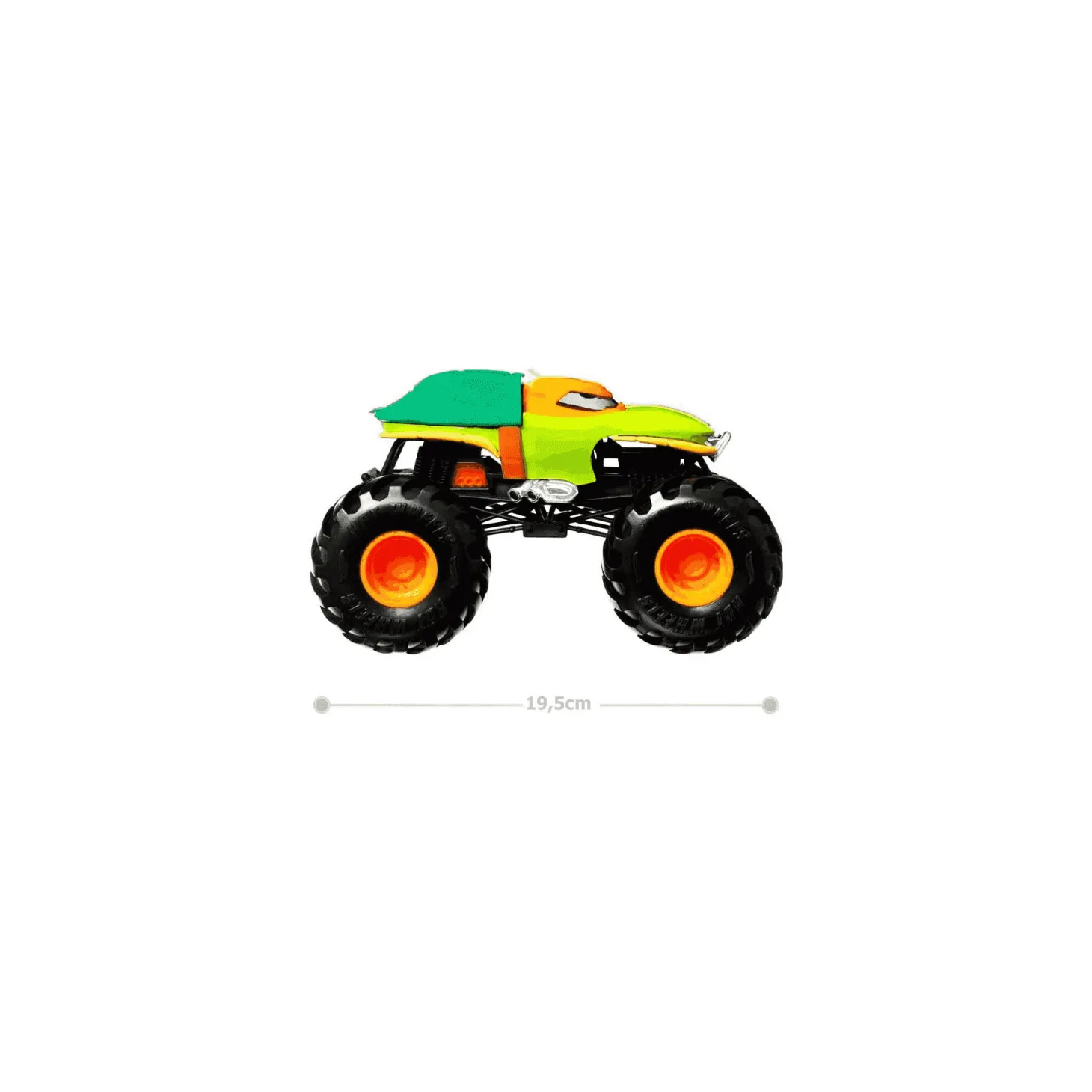Hot Wheels Monster Truck Tortugas Michelangelo