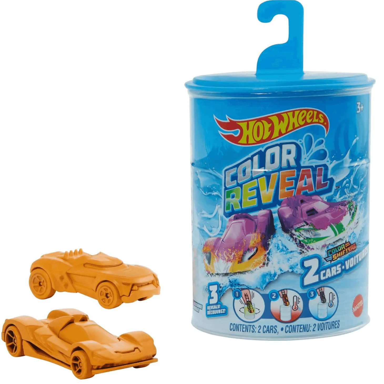 Hot Wheels Color Reveal 2 Coches