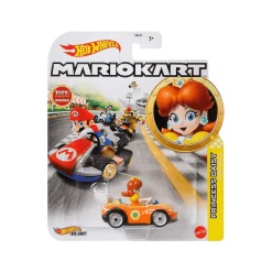 Hot Wheels Mario Kart Coche Princess Daisy