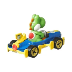 Hot Wheels Mario Kart Coche Yoshi Mach 8
