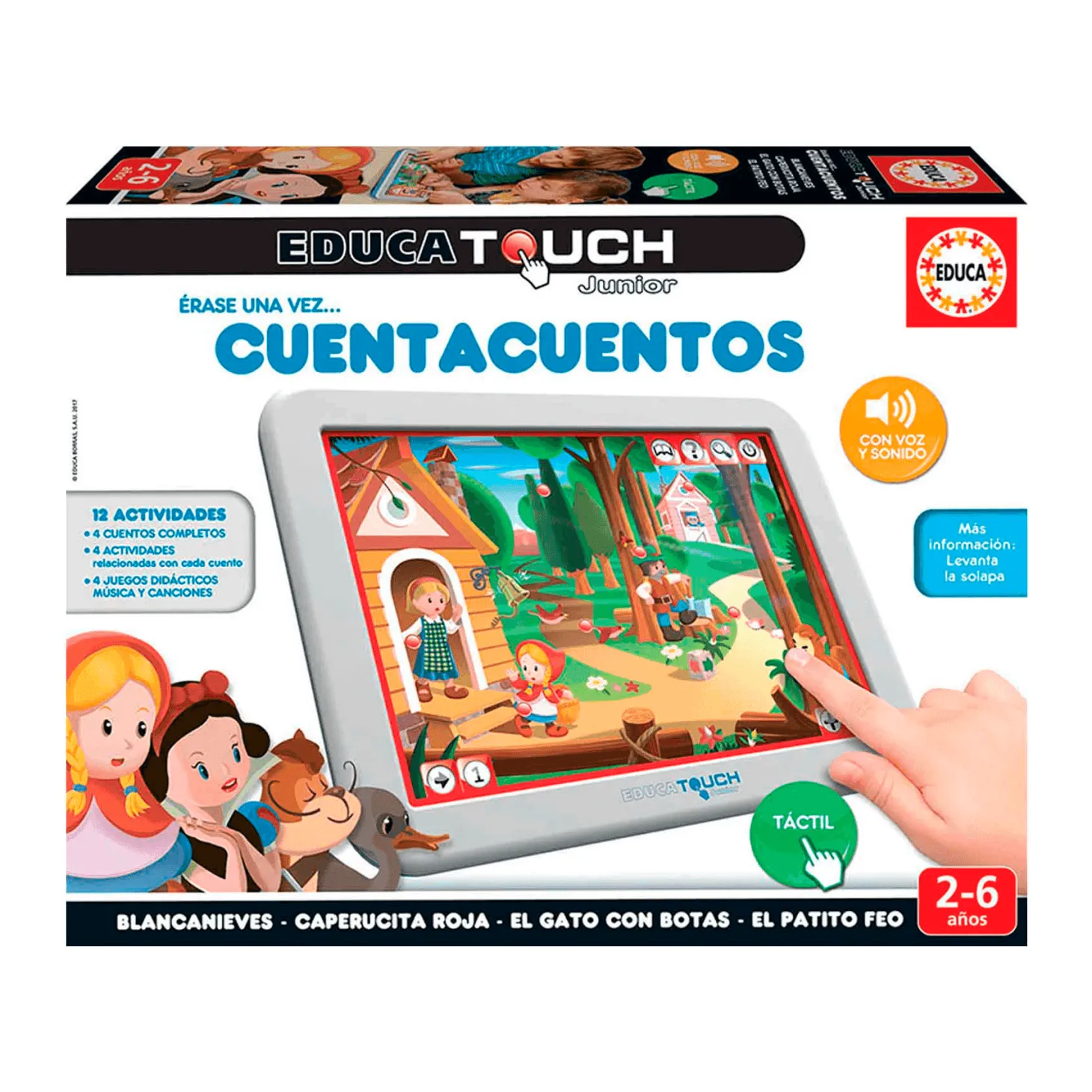 Juego Educa Touch Junior Erase Una Vez...Cuentacuentos