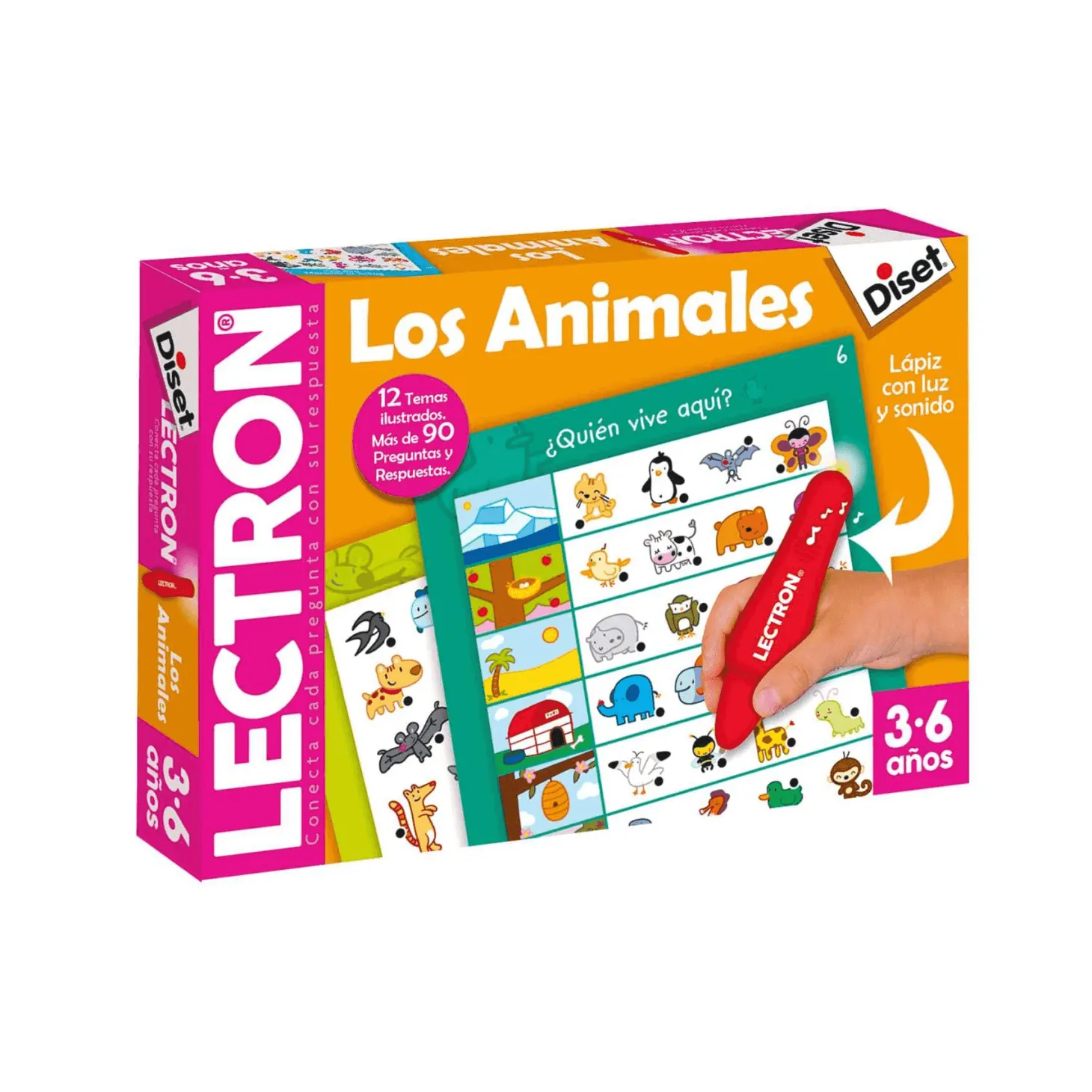 Juego Educativo Lectron Los Animales