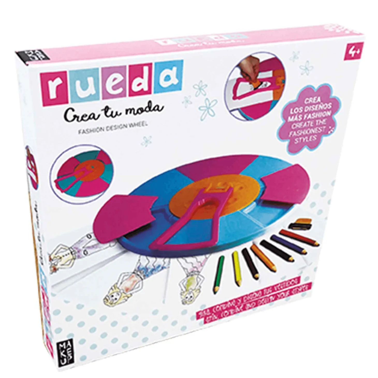 Juego Rueda Crea Tu Moda | Make Up Planet