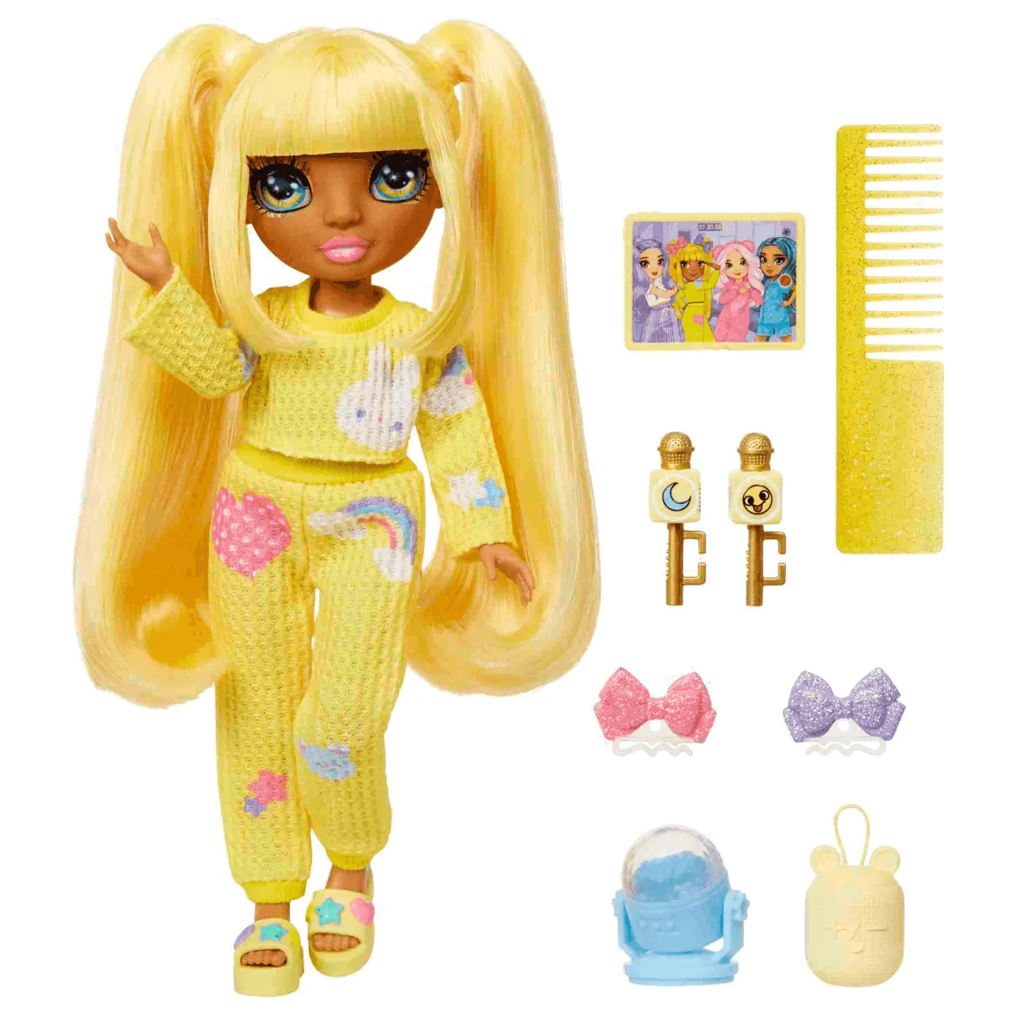 Junior High Muñeca Fiesta De Pijamas Sunny Yellow