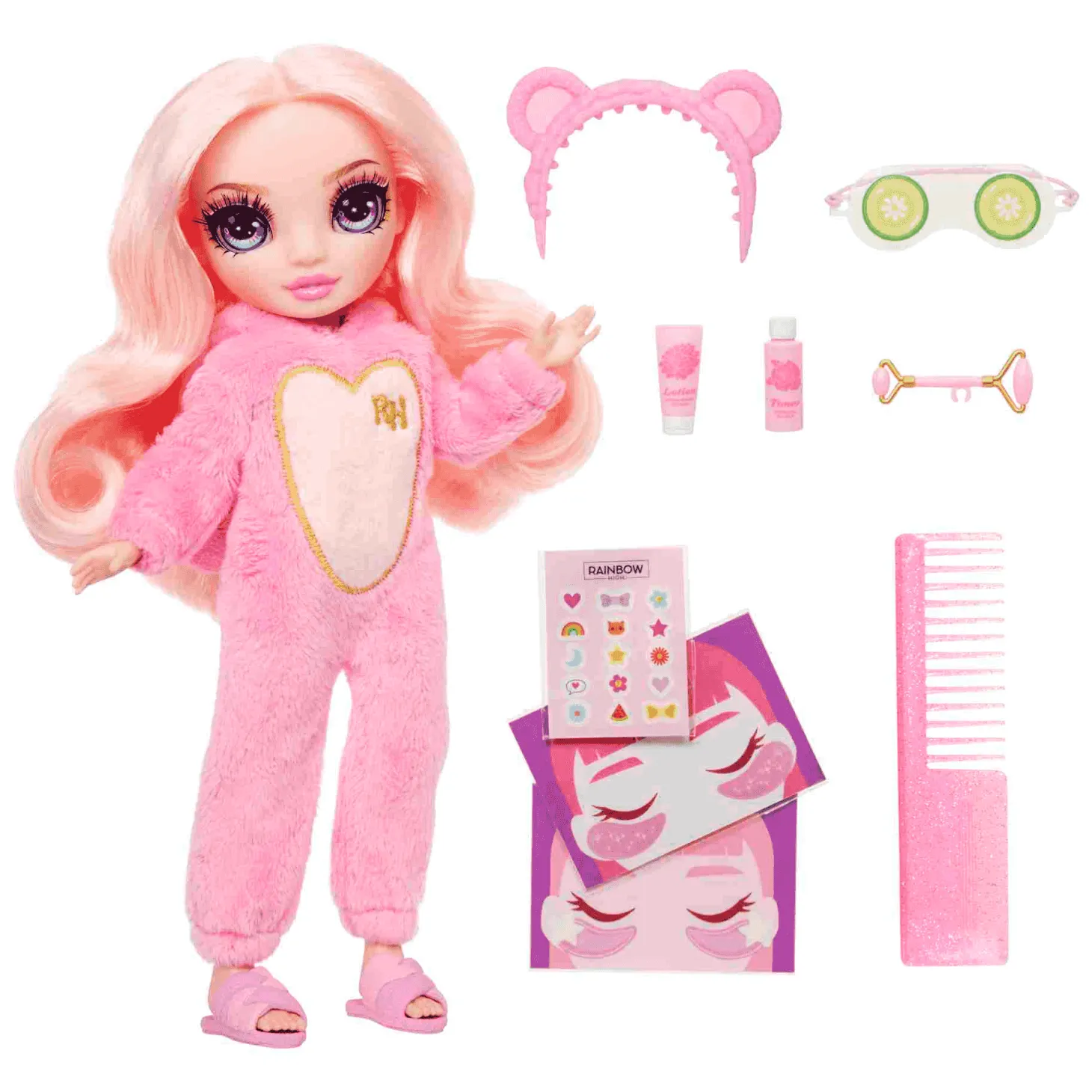 Junior High Muñeca Fiesta De Pijamas Bella Pink