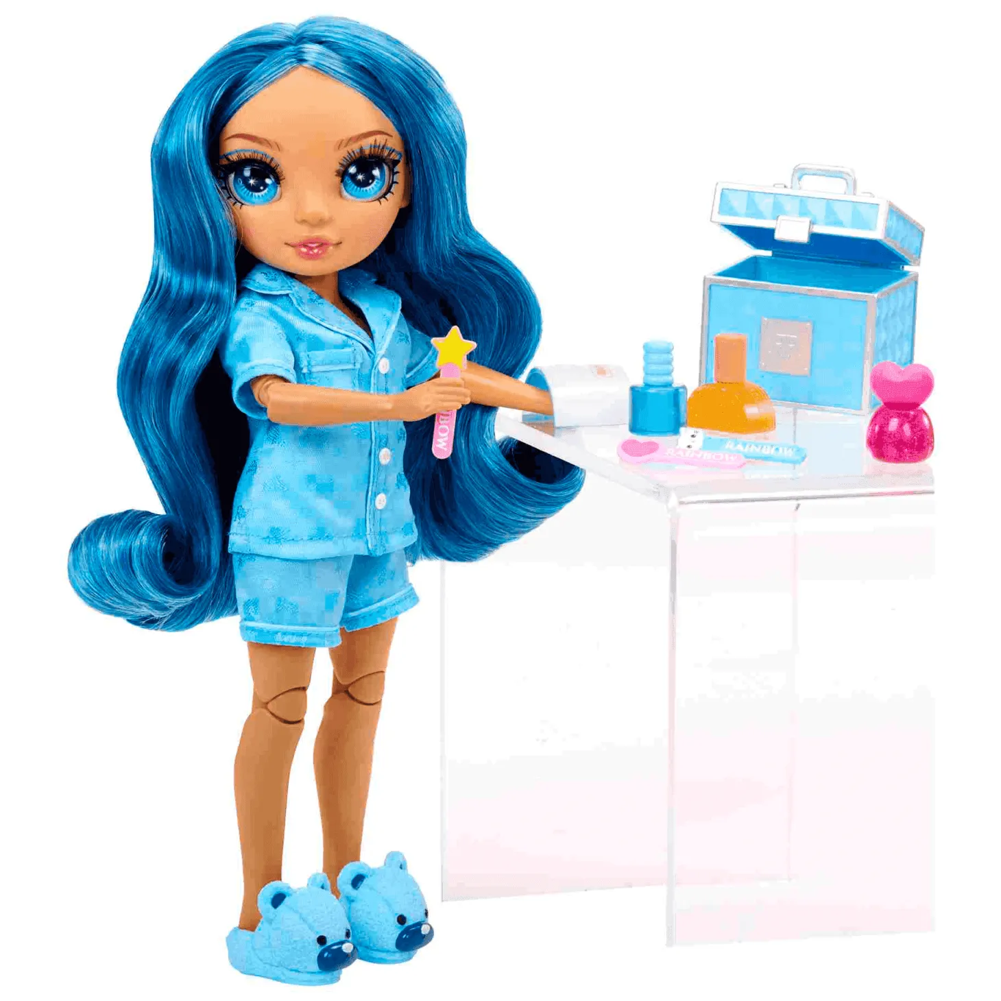 Junior High Muñeca Fiesta De Pijamas Skyler Blue