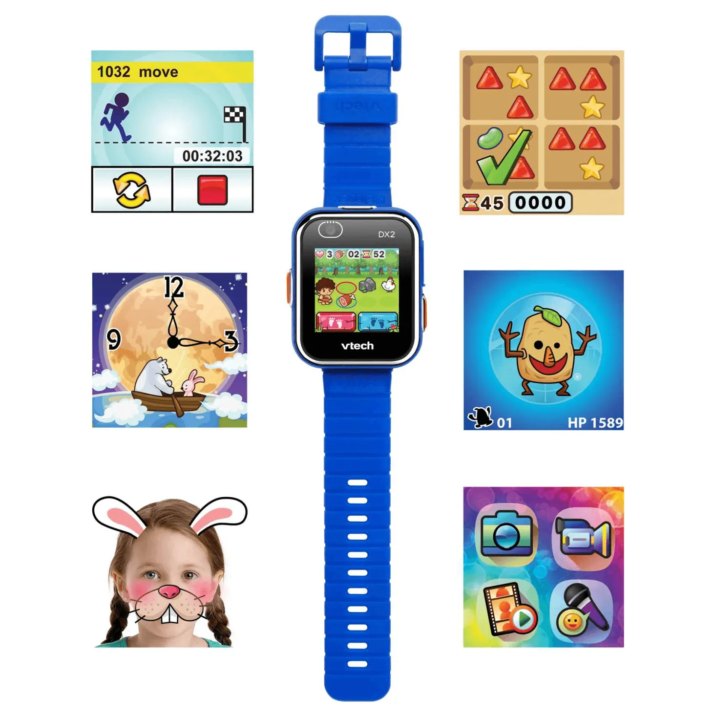 Kidizoom Smart Watch DX2 Azul Reloj Inteligente