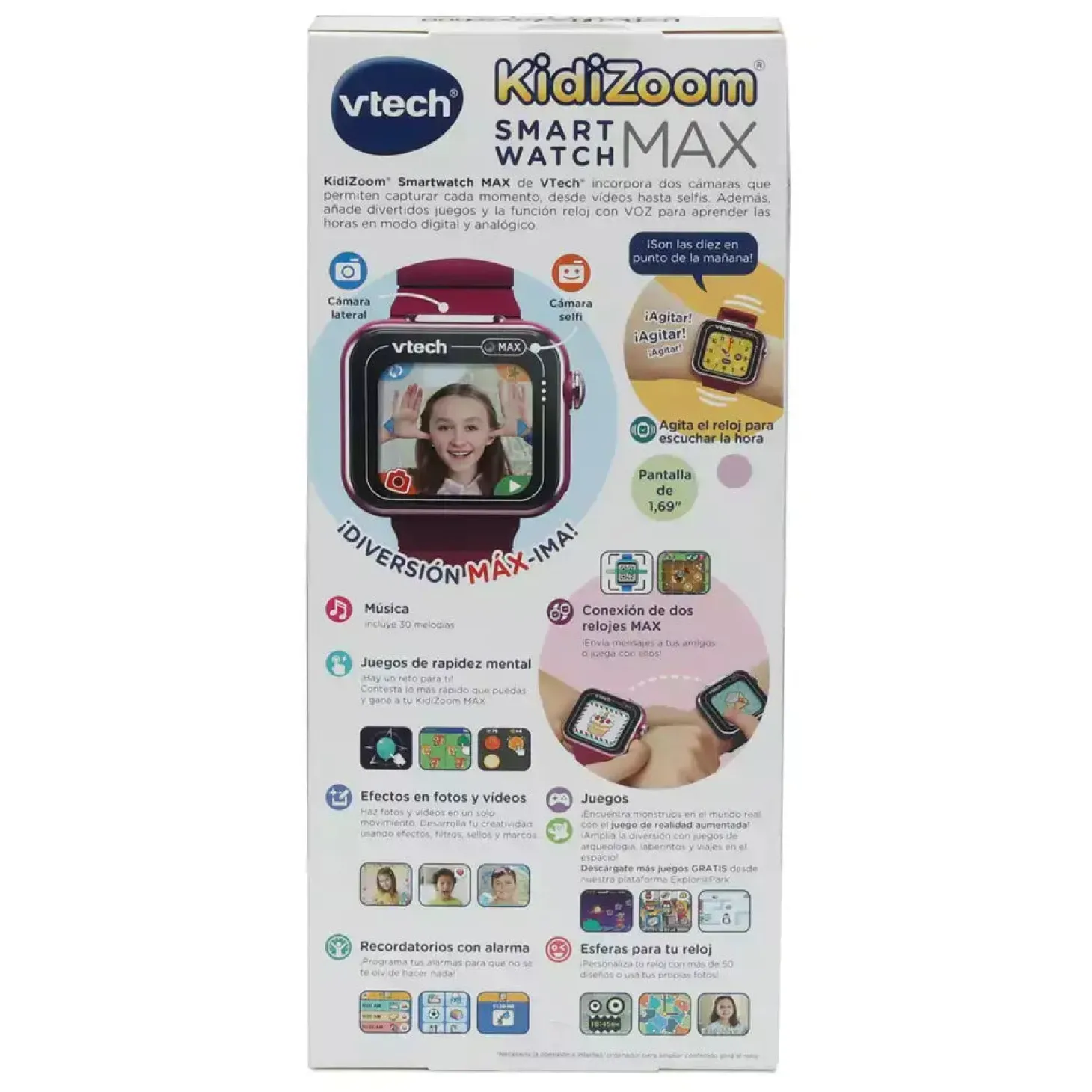 Kidizoom Smartwatch Max frambuesa