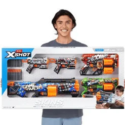 Lanzadardos X-Shot Skins – Combo Pack (Series 1)