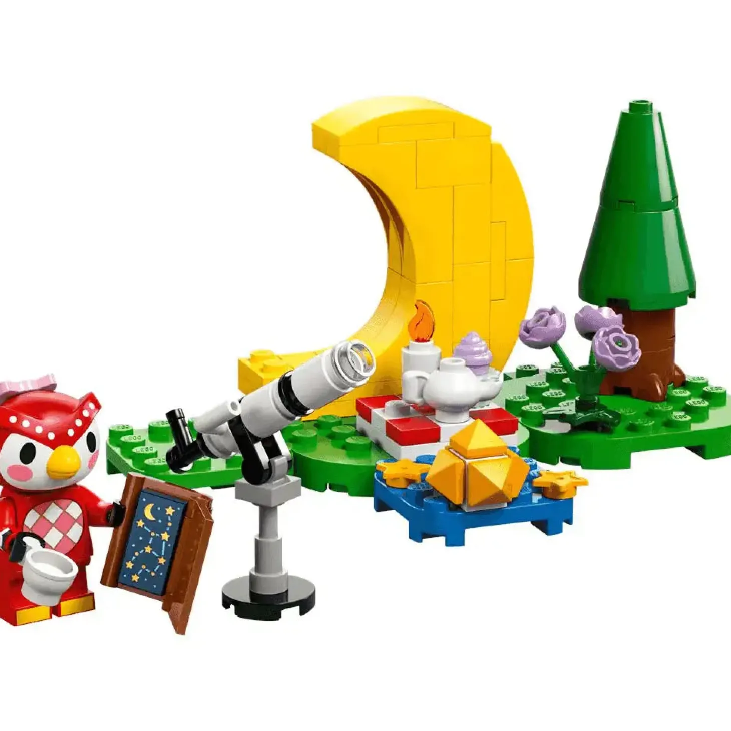 LEGO Animal Crossing Mirando las estrellas con Estela 77053