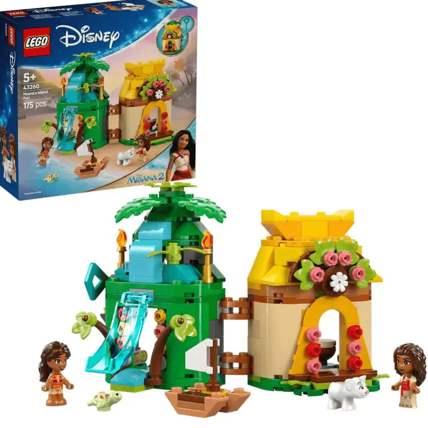 LEGO | Disney Diversión en la Isla con Vaiana Modelo 43260