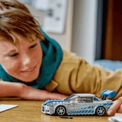 LEGO Speed Champions 76917 Nissan Skyline GT-R (R34) de 2 Fast 2 Furious (319 piezas)