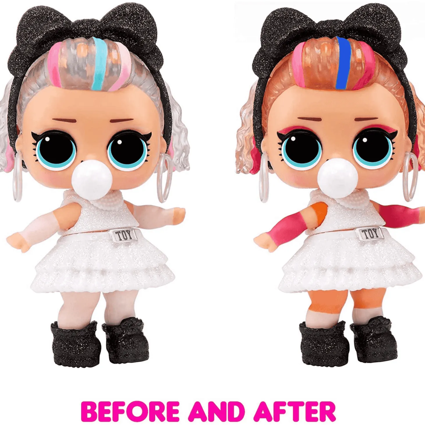 LOL Surprise Glitter Colour Change Modelo Sorpresa