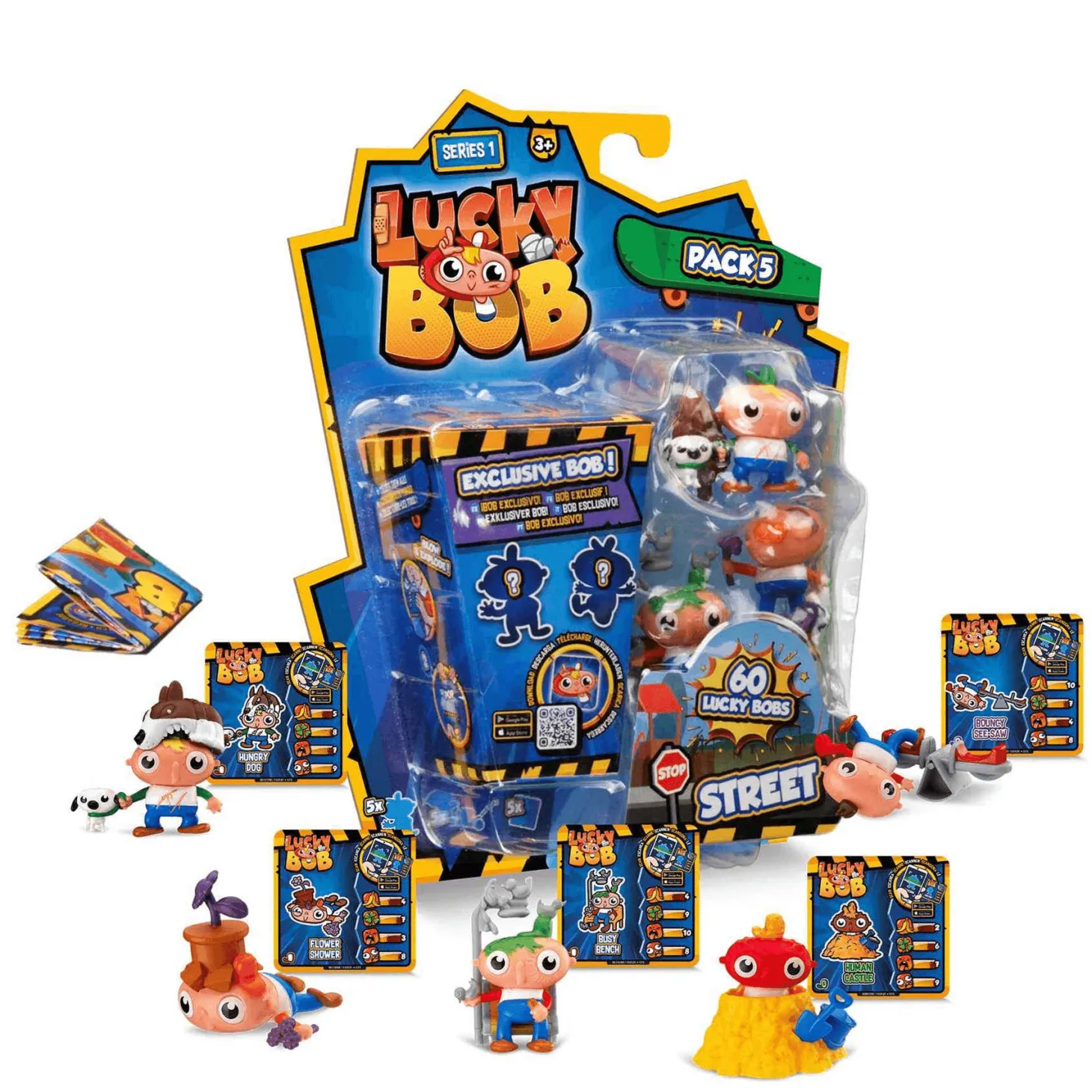 Lucky Bob Pack 5 Figuras