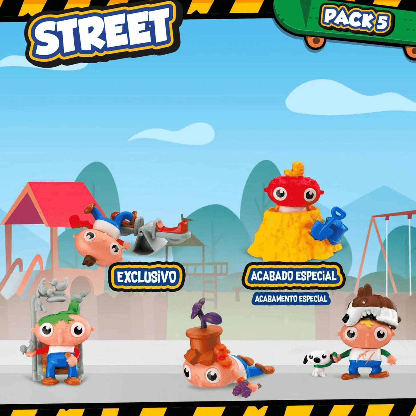 Lucky Bob Pack 5 Figuras