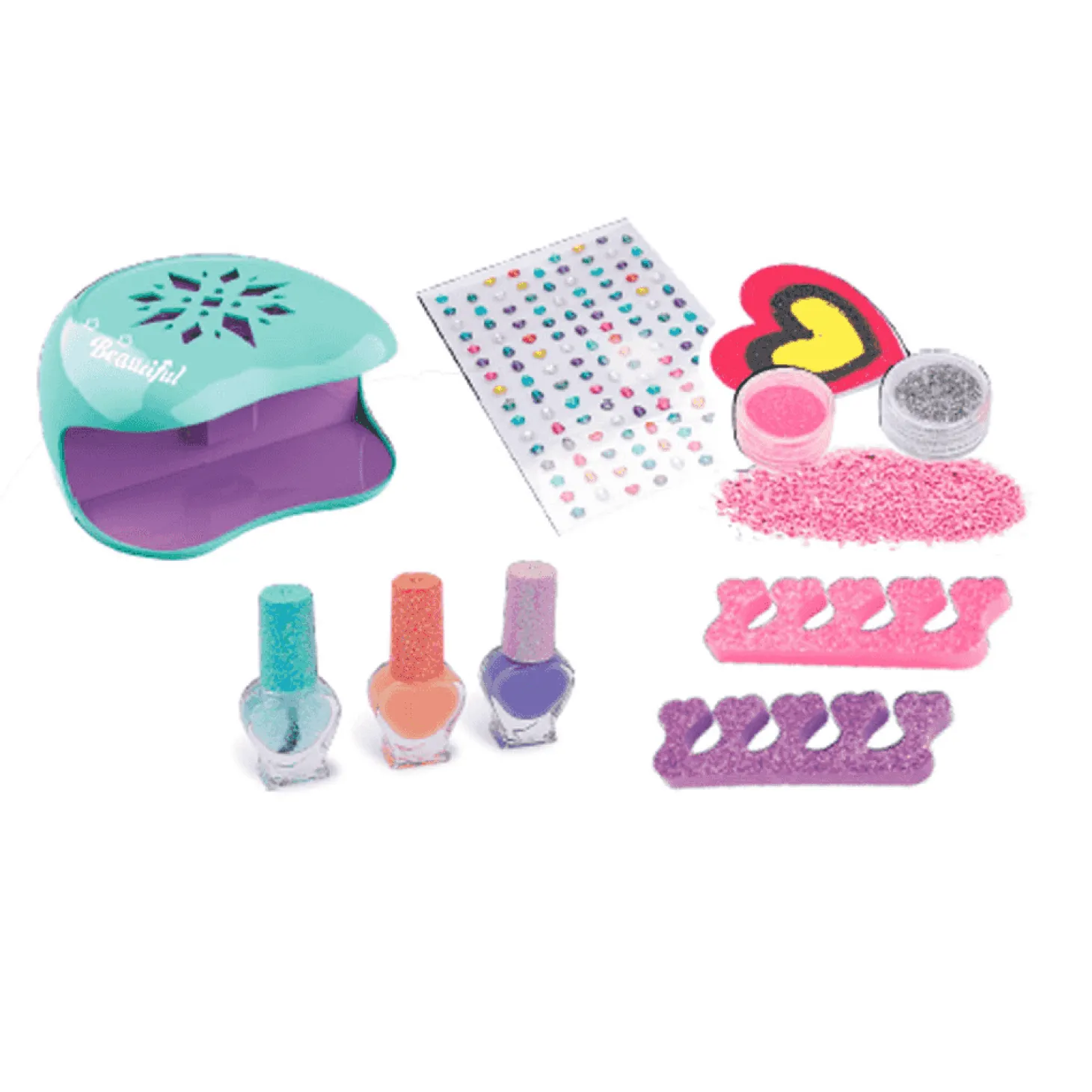 Make Up Planet Style Estudio de Uñas – secador con luz y accesorios 5+