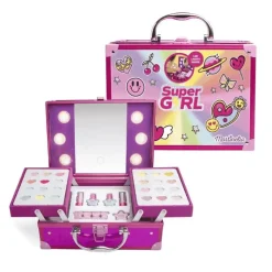 Martinelia Supergirl Shimmer & Shine – Maletín de belleza infantil con luces