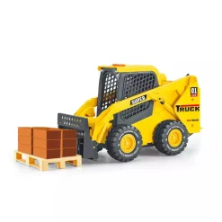 Minicargadora con luz, sonido y brazo ajustable