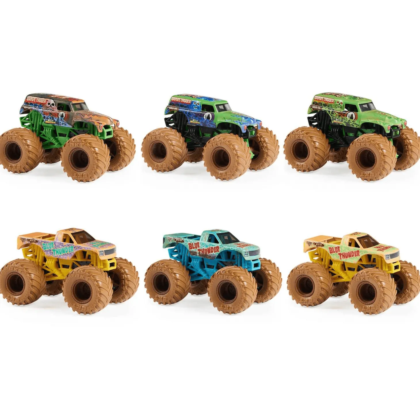 Monster Jam Vehículo Mistery Mudders Escala 1:64