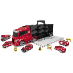 Motor Planet Camión Maletín Transporte Super Track Emergencias