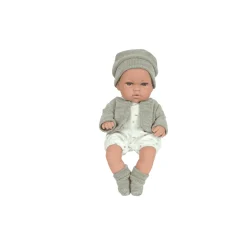 Muñeca Elegance 33 Cm Natal Gris Exclusiva