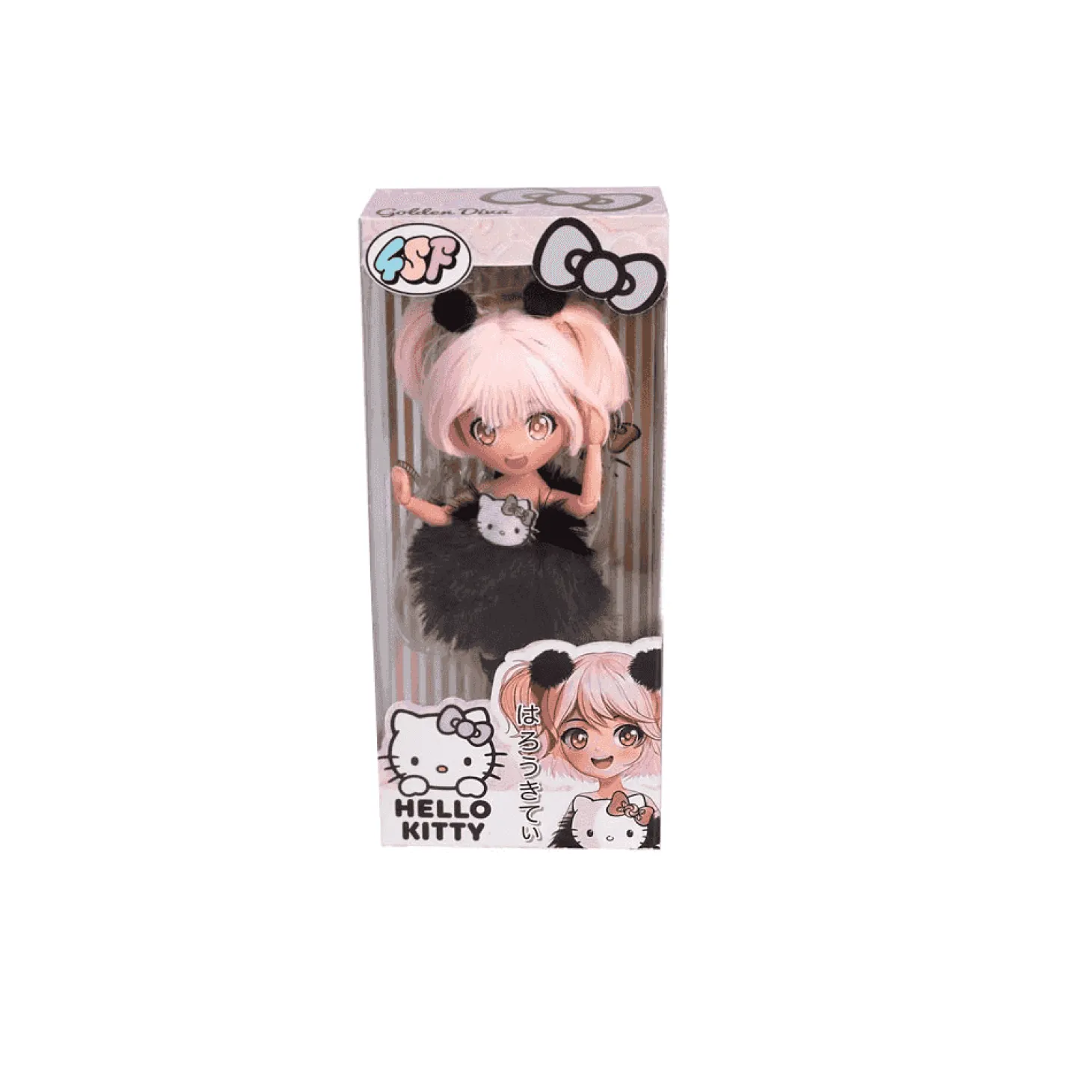 Muñeca Hello Kitty Manga Golden Diva – Estilo Kawaii Glamuroso
