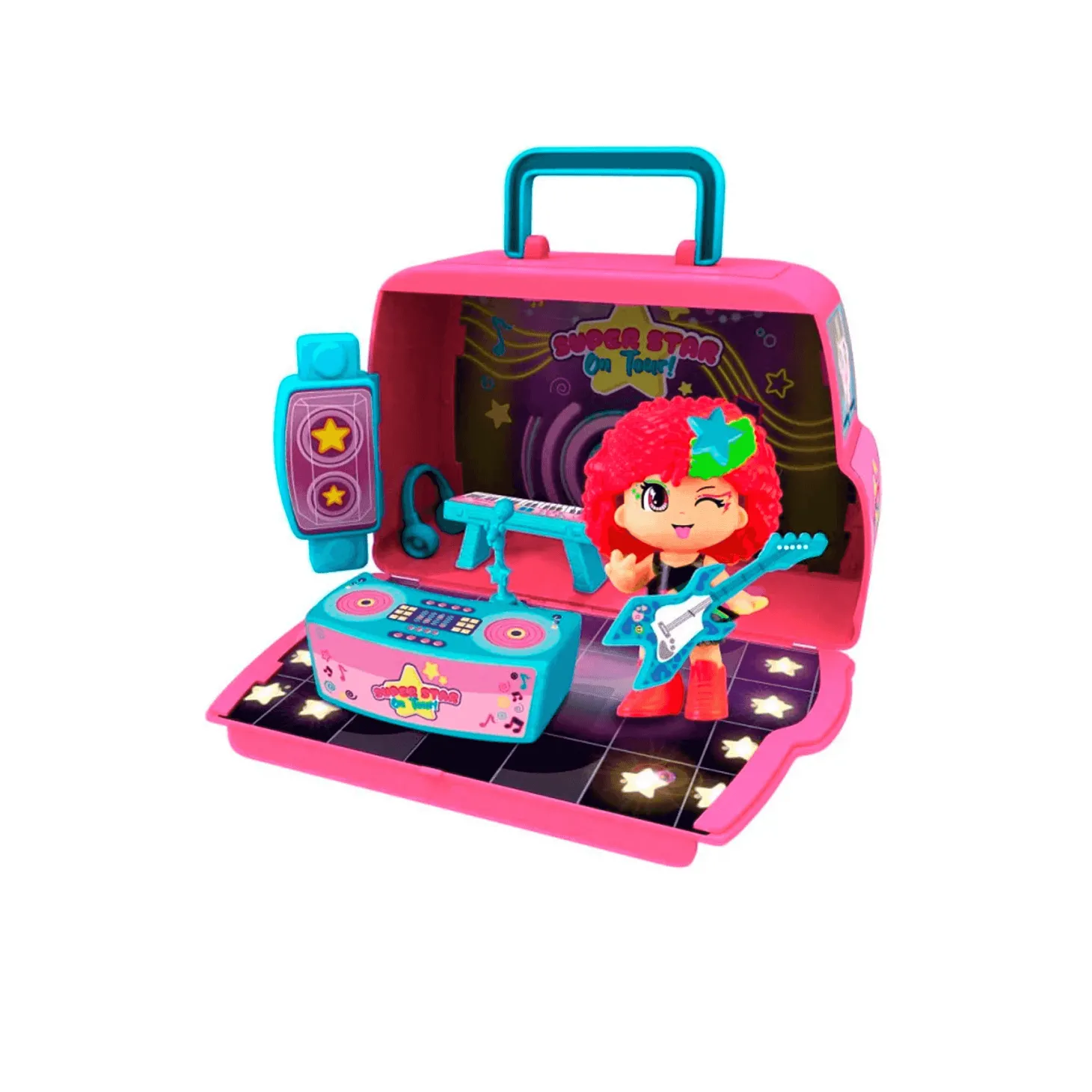 Muñeca Pinypom Super Star On Tour Bus