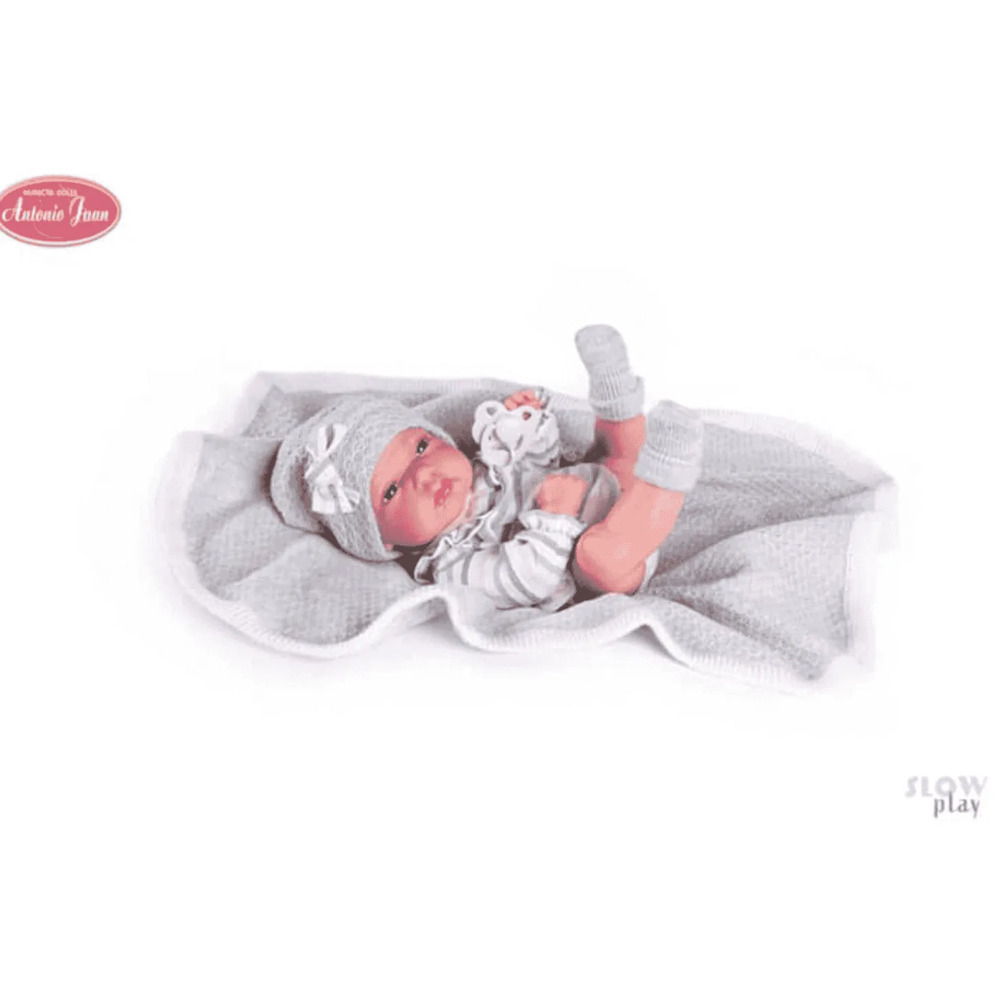 Muñecas Antonio Juan Recién Nacida Baby Toneta con Toquilla