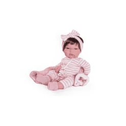 Muñecas Antonio Juan Recién Nacida Baby Toneta con toquilla Rosa