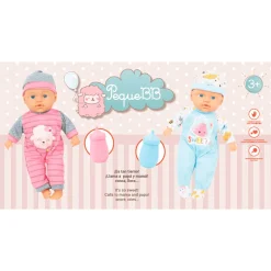 Muñeco Bebé con Sonidos PequeBB