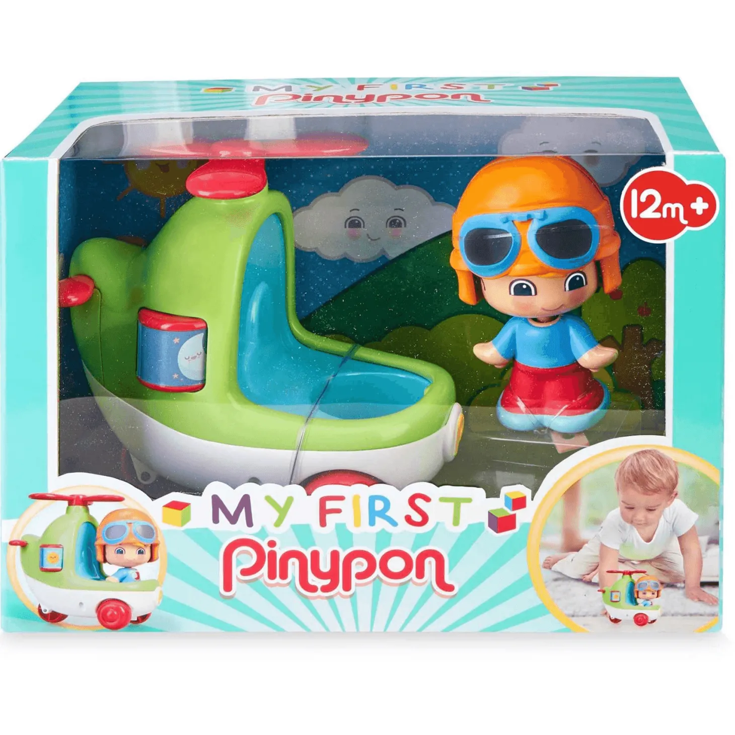 My First Pinypon Happy Vehicles Helicóptero