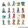 Ninja Mini Figuras Juguete Coleccionables