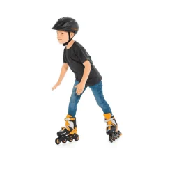 Patines en línea 4 en 1 naranjas ajustables Moltó