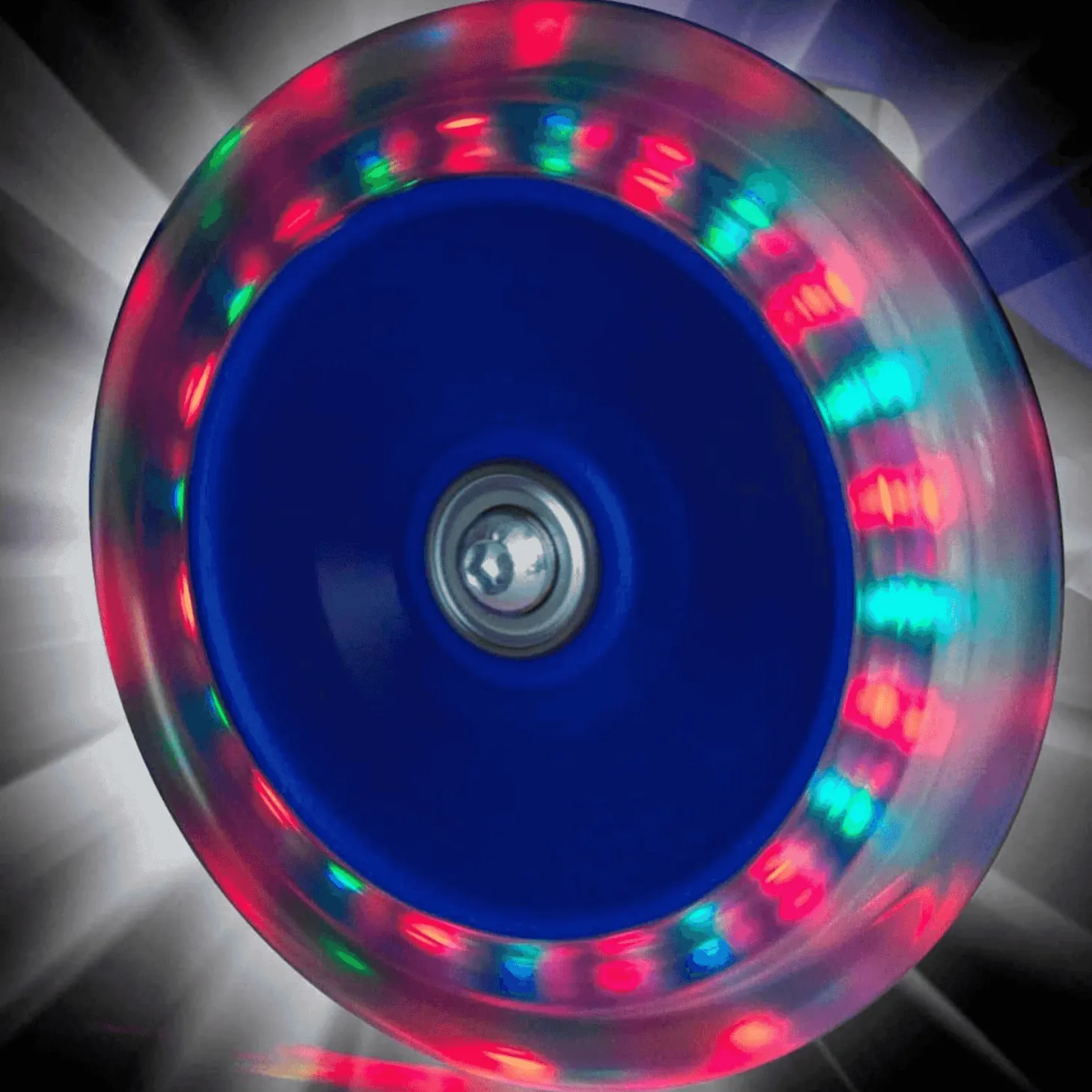 Patinete Con Luces Maxi Scooter Azul