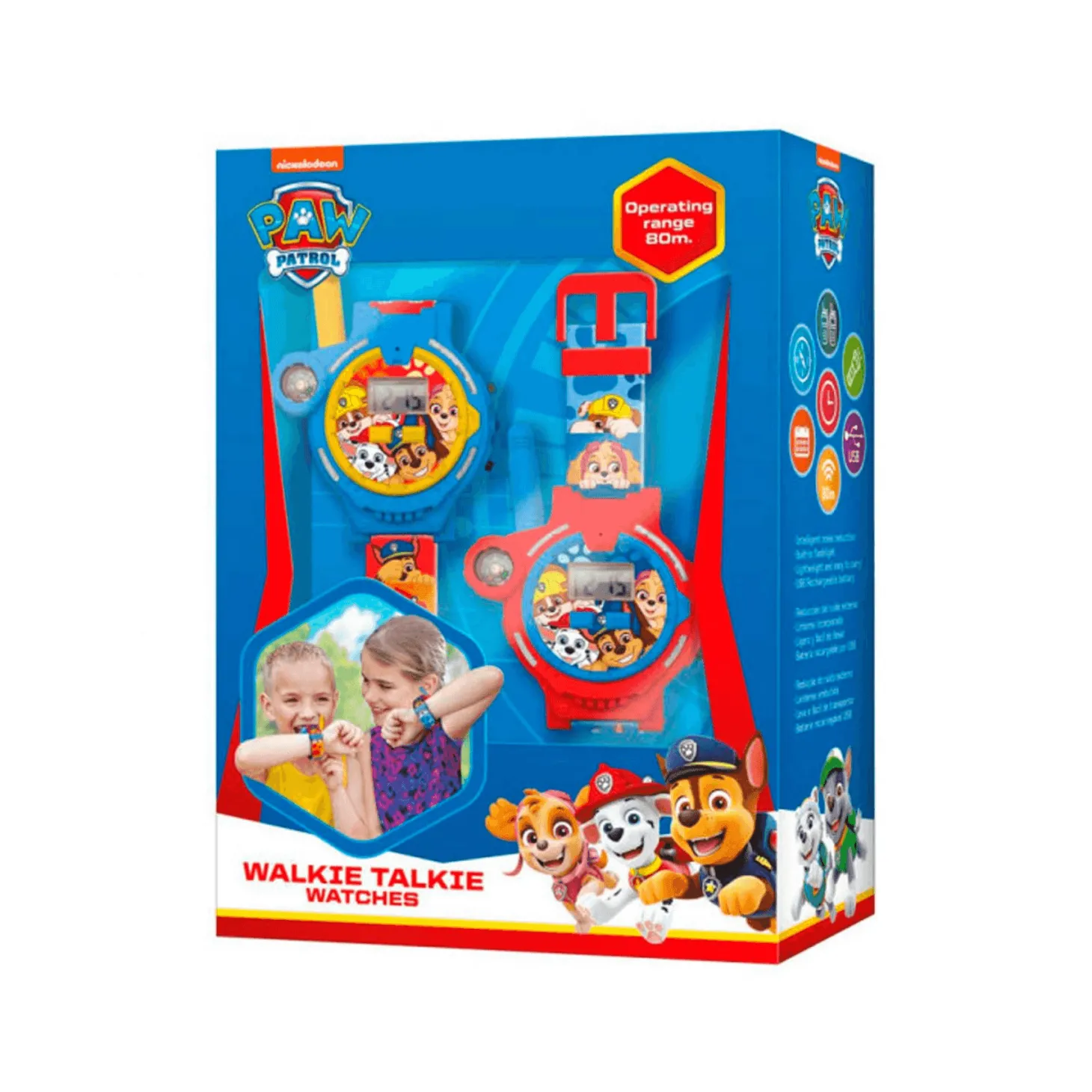 Patrulla Canina Reloj Walkie Talkie 2 en 1