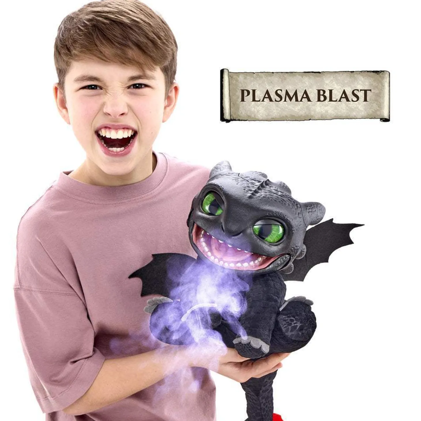 Peluche Real FX Desdentado – ¡Haz que el dragón cobre vida en tus manos!
