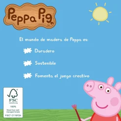 Peppa Pig Avión de Madera