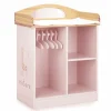 Perchero / Cambiador Nature 37x20x48 cm – Juego simbólico de madera para muñecas