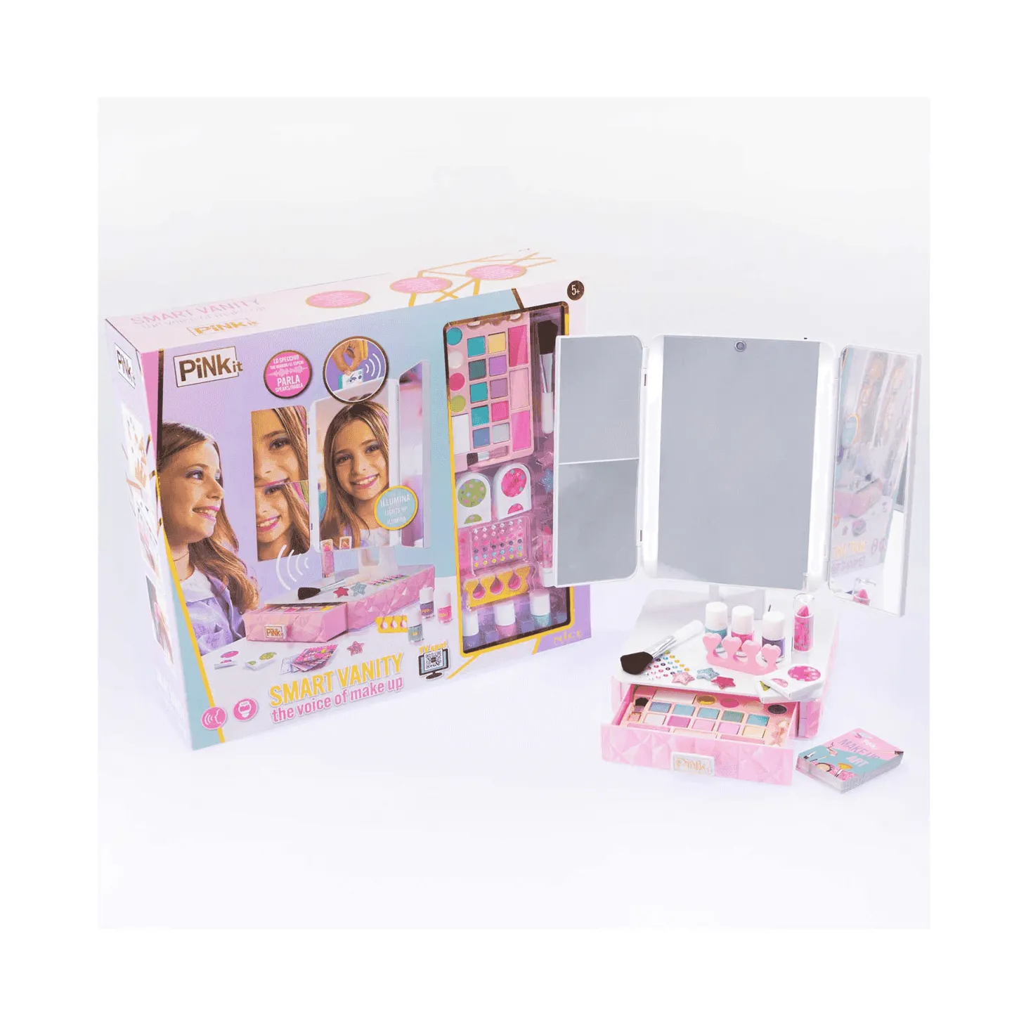 Pink It Espejo Studio Maquillaje Smart