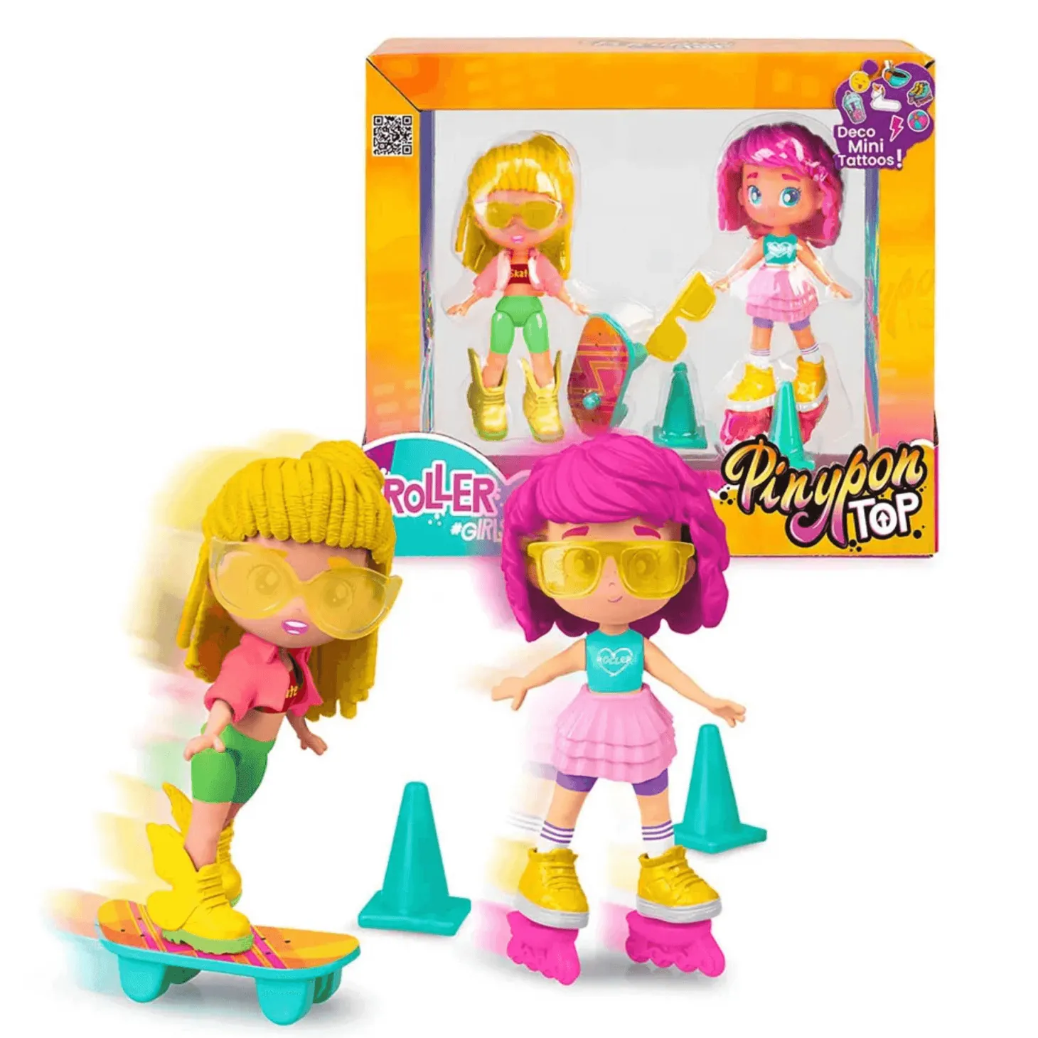 Pinypon Top Roller Girls - ¡Aventuras sobre ruedas con estilo!