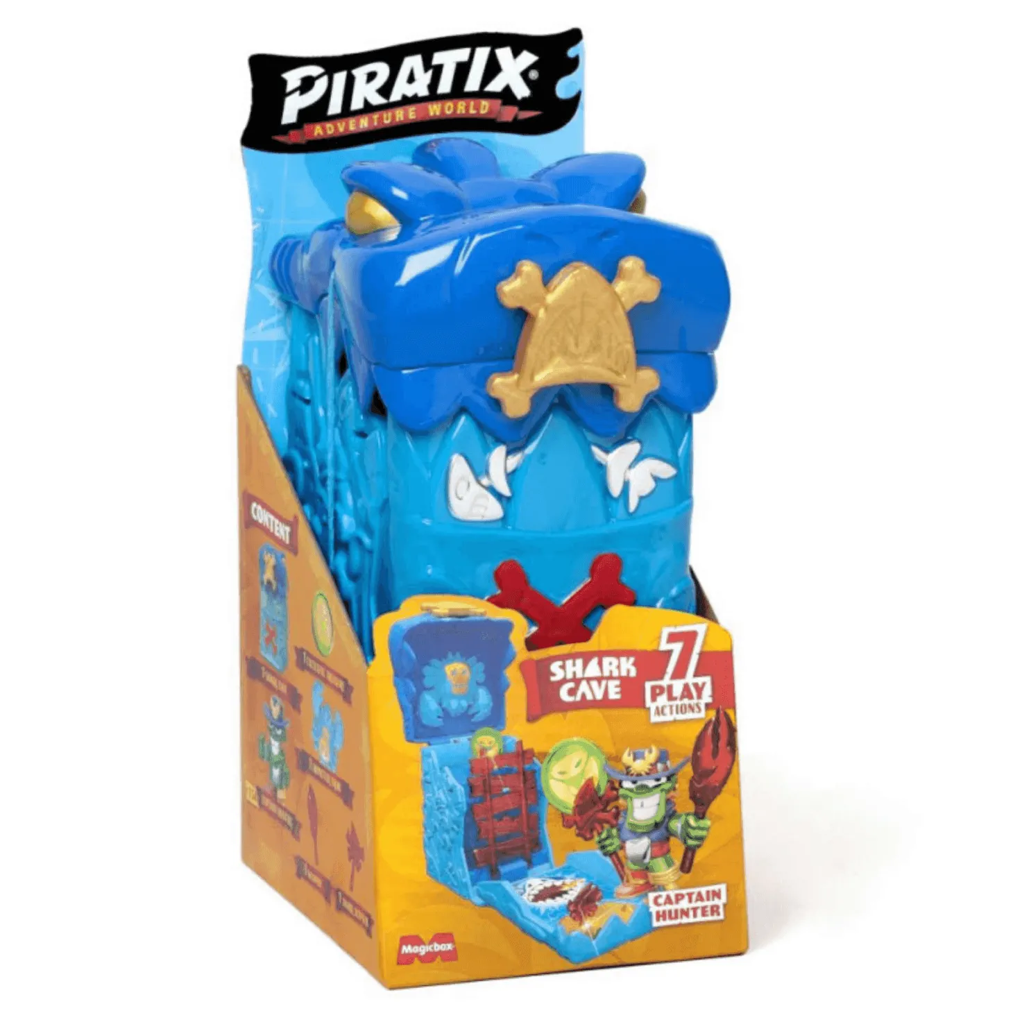 Piratix Kraken Ship Shark Cave