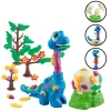 PlastiDino Blue Juguete de Plastilina para Niños Art Planet
