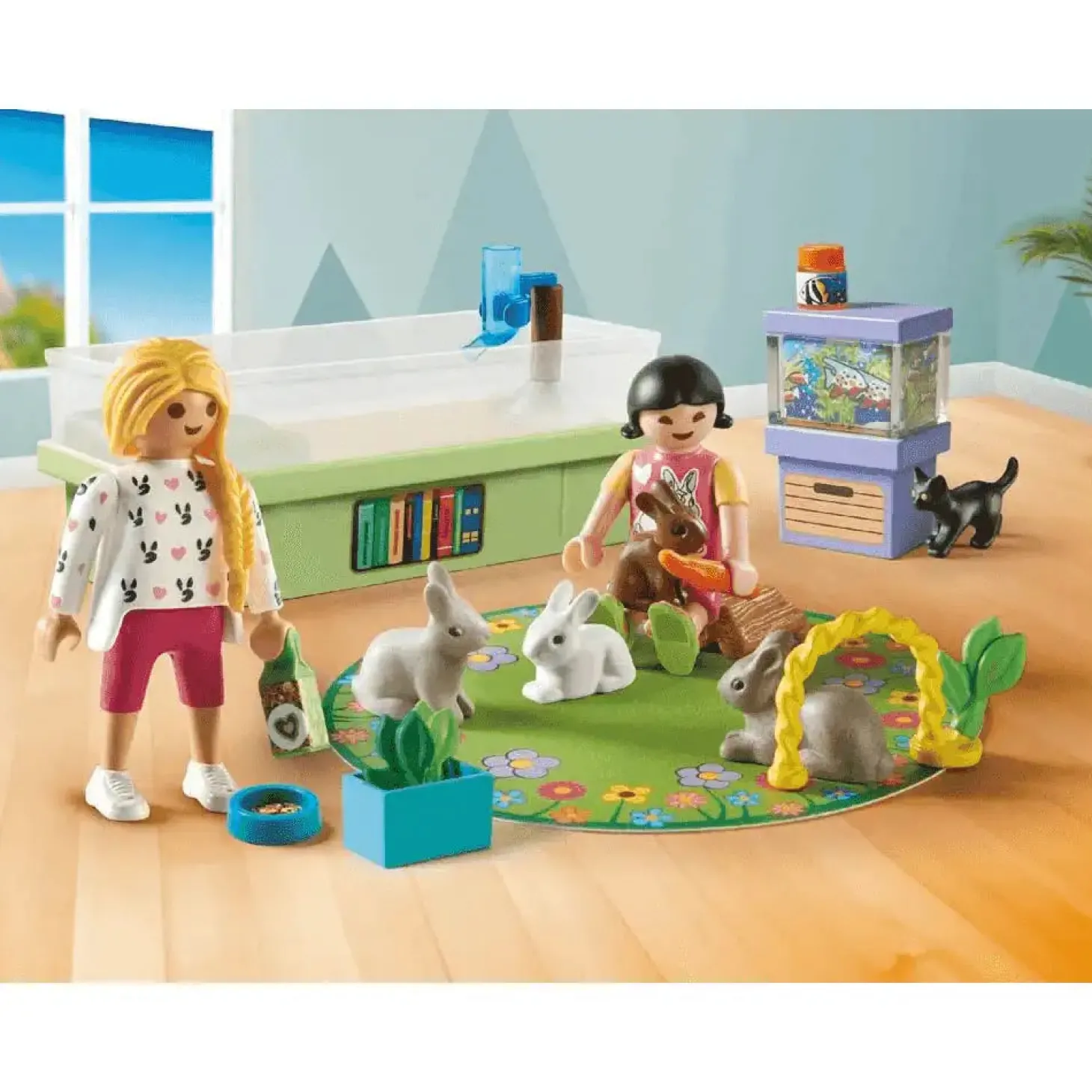 Playmobil Starter pack familia de conejos